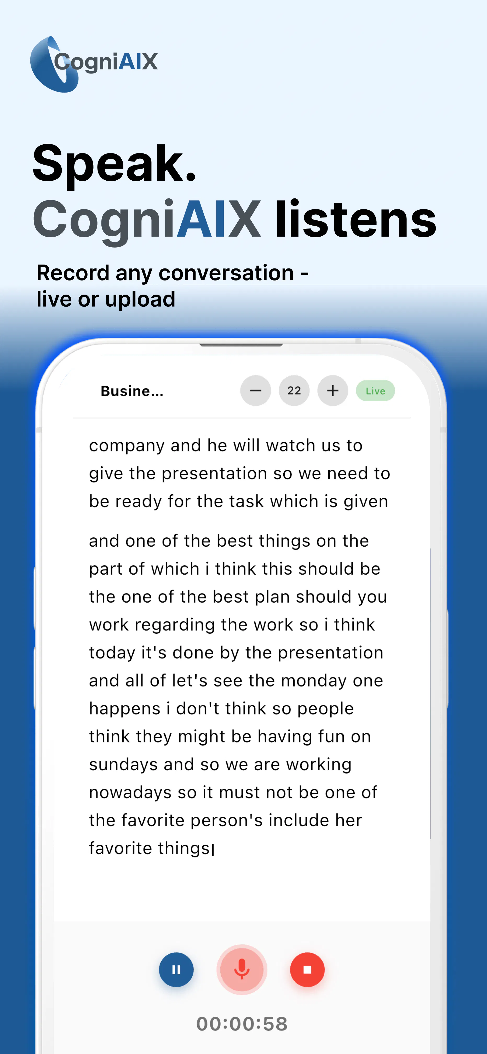 CogniAIX: AI Productivity App gallery image