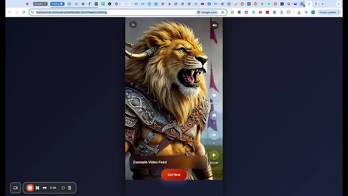 ThatsSoViral AI IG/TikTok Style Creator