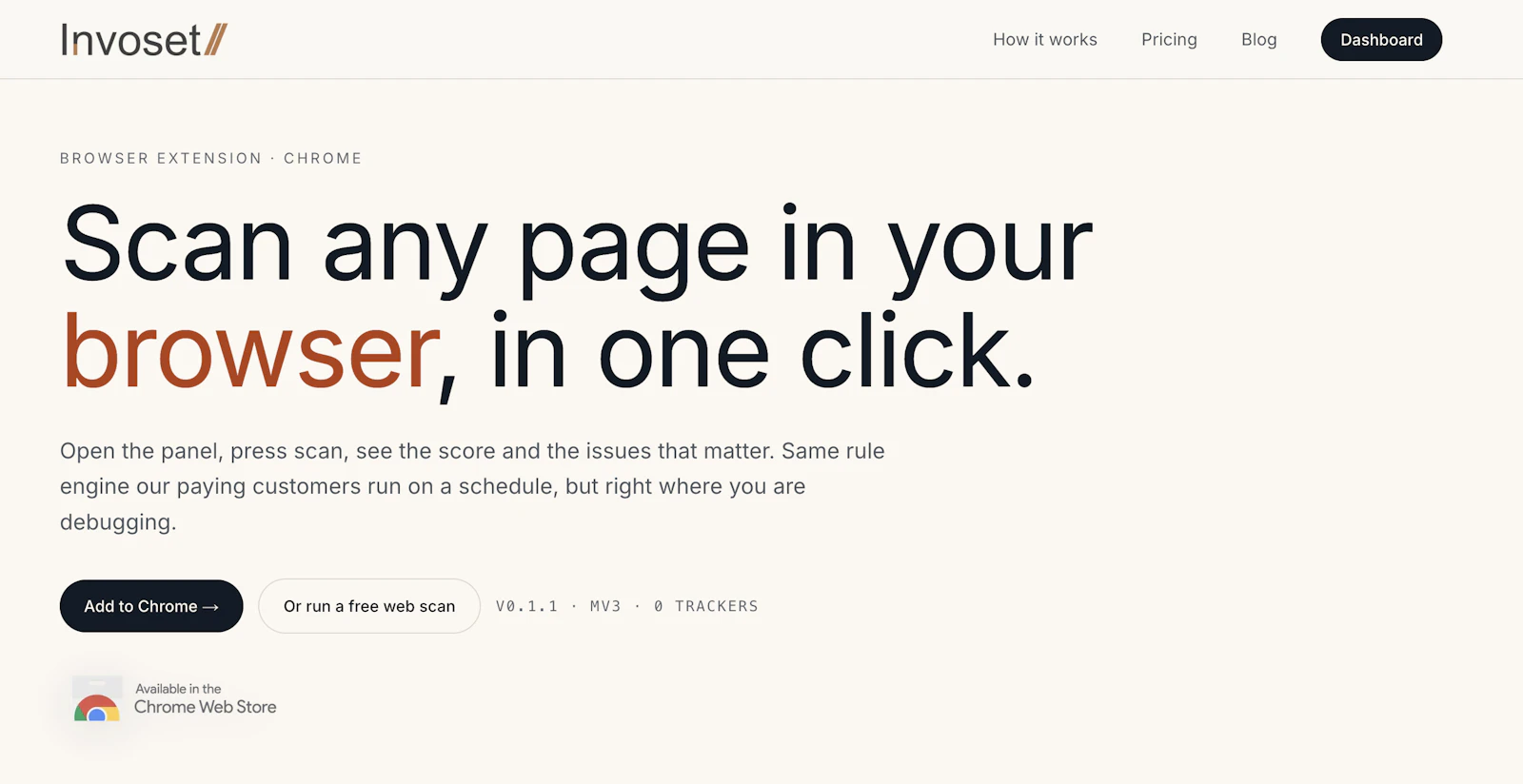 Invoset screenshot 1
