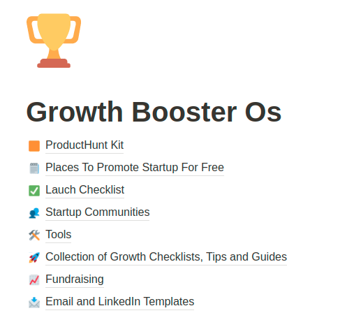 Growth Booster OS