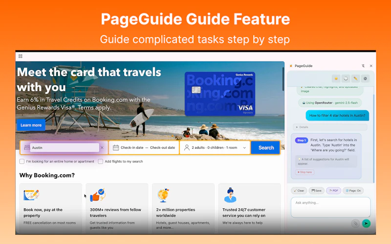PageGuide screenshot 3