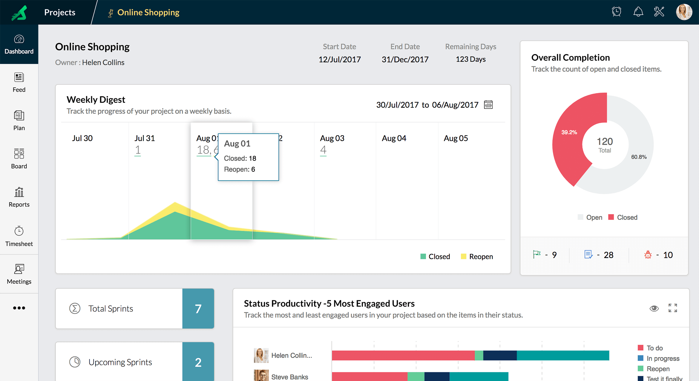 Zoho Sprints gallery image
