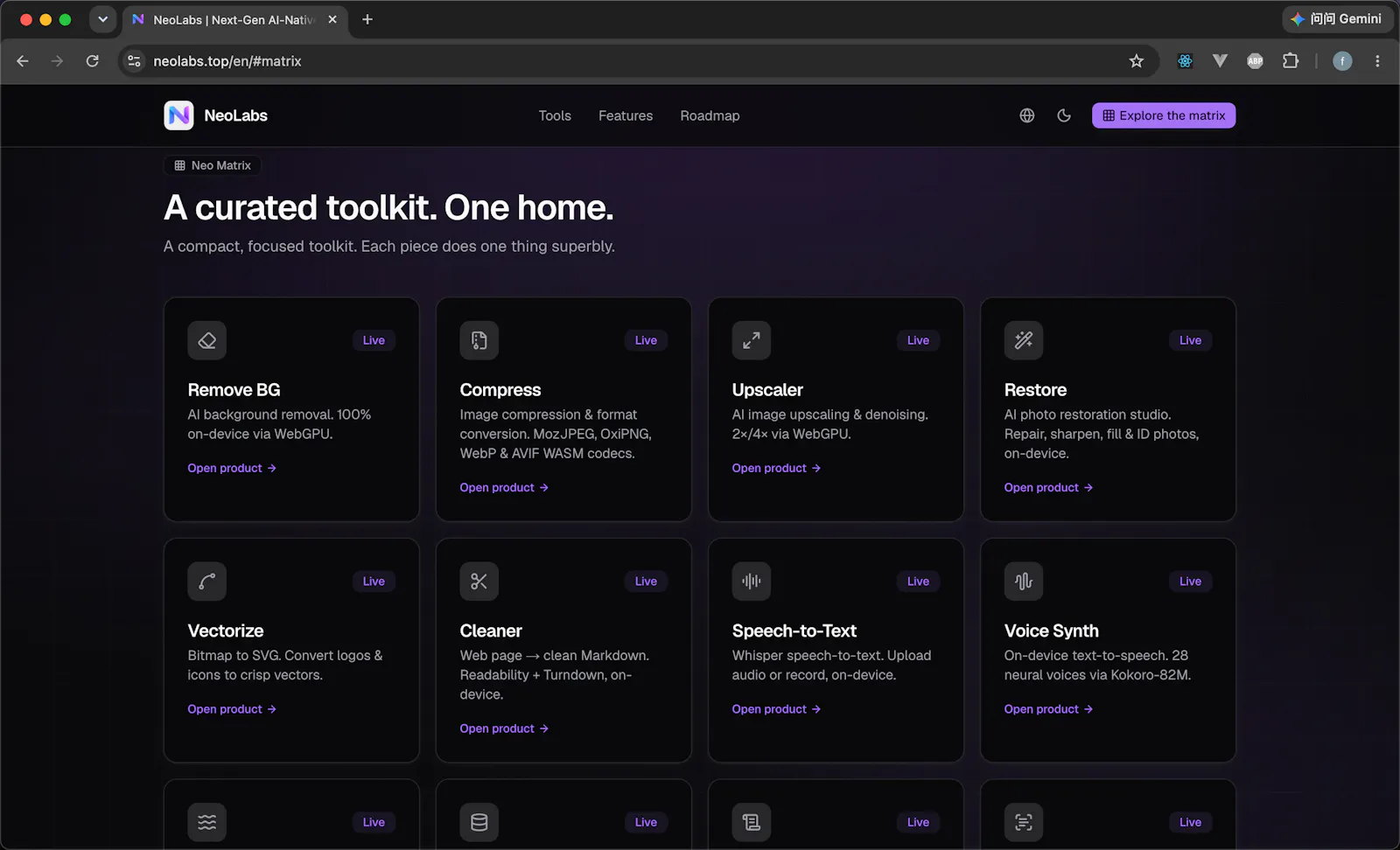 neolabs.top - All-in-one local AI tools screenshot 5