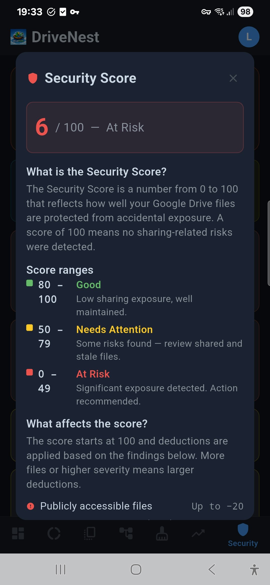DriveNest – Google Drive Analyzer gallery image