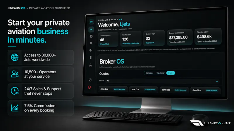 Lineaum BrokerOS screenshot 2