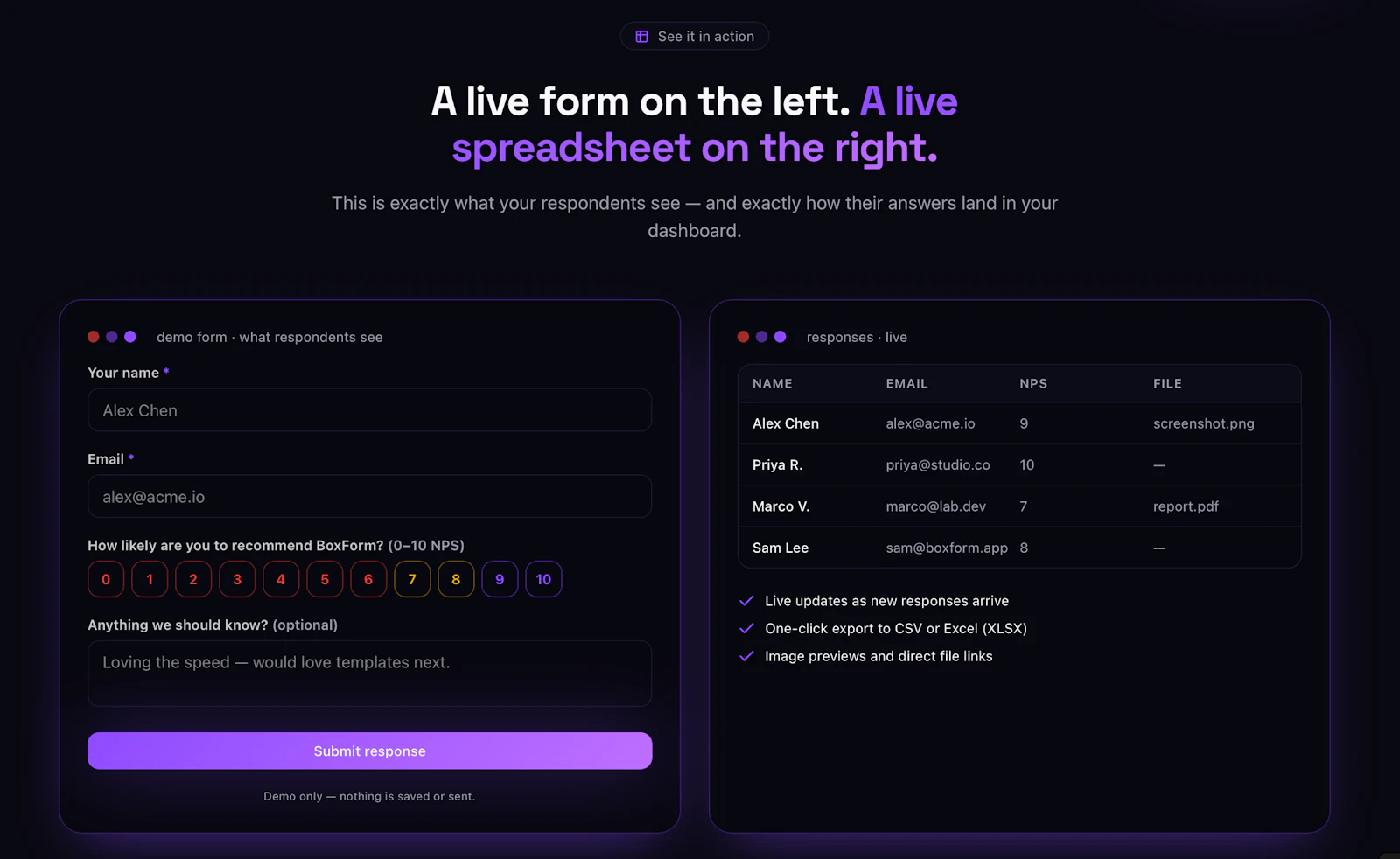 BoxForm screenshot 4