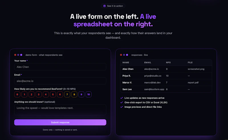 BoxForm screenshot 4