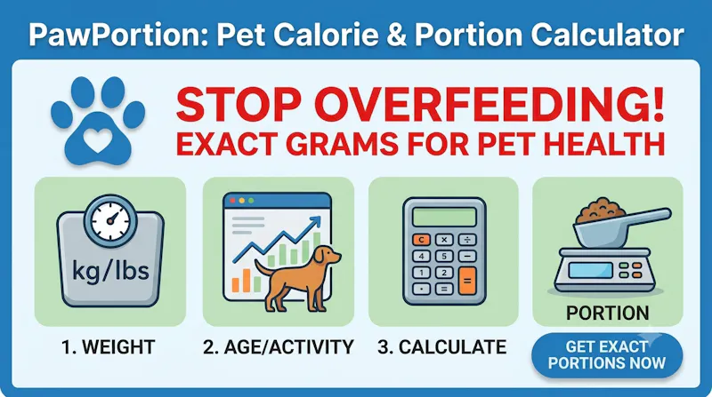 PawPortion — Pet Calorie Calculator screenshot 1