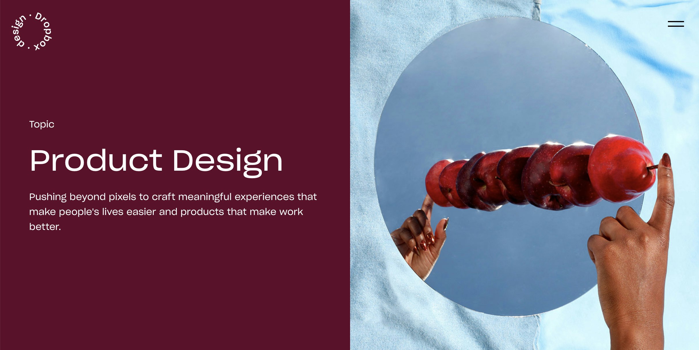 Dropbox Design gallery image