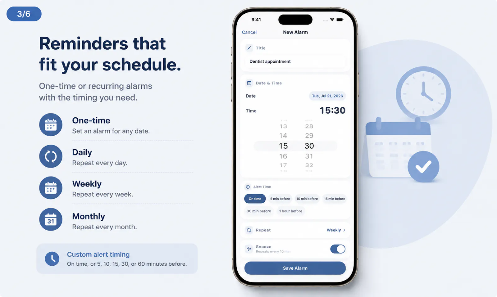 Calendar Alarm screenshot 3