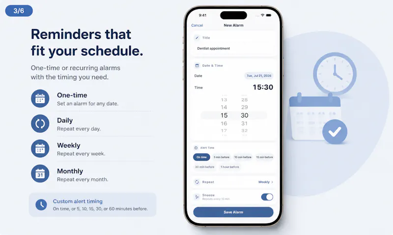 Calendar Alarm screenshot 3