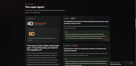 RoastMyCV gallery image