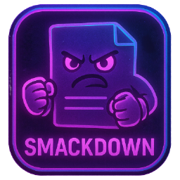 Smackdown - Markdown... logo