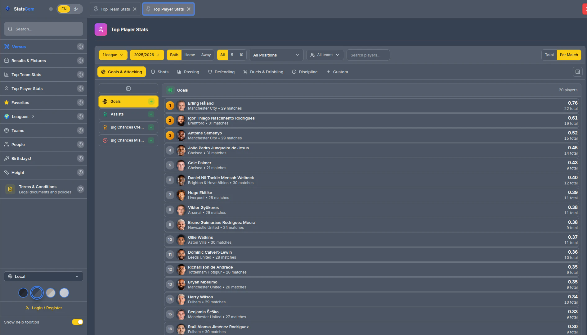 StatsGem screenshot 3