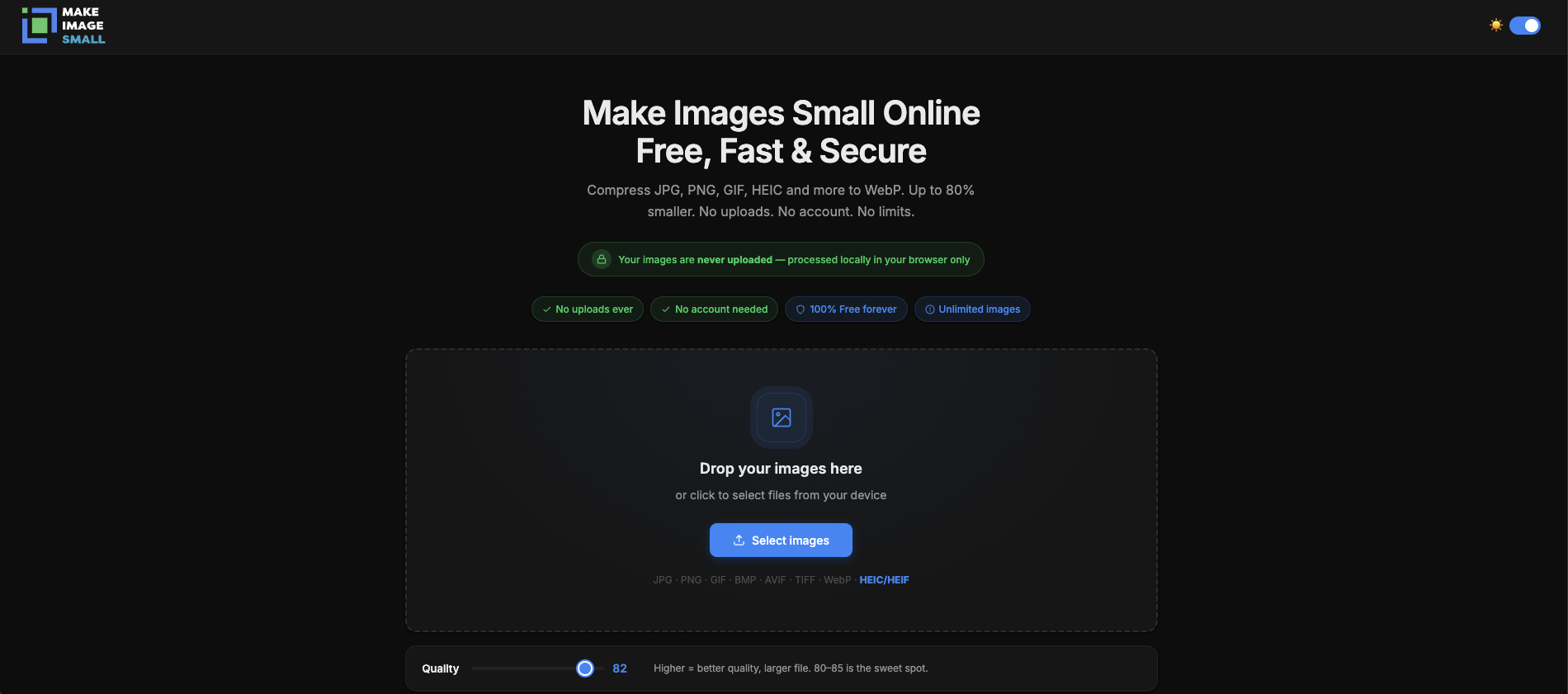 Make Image Small gallery image