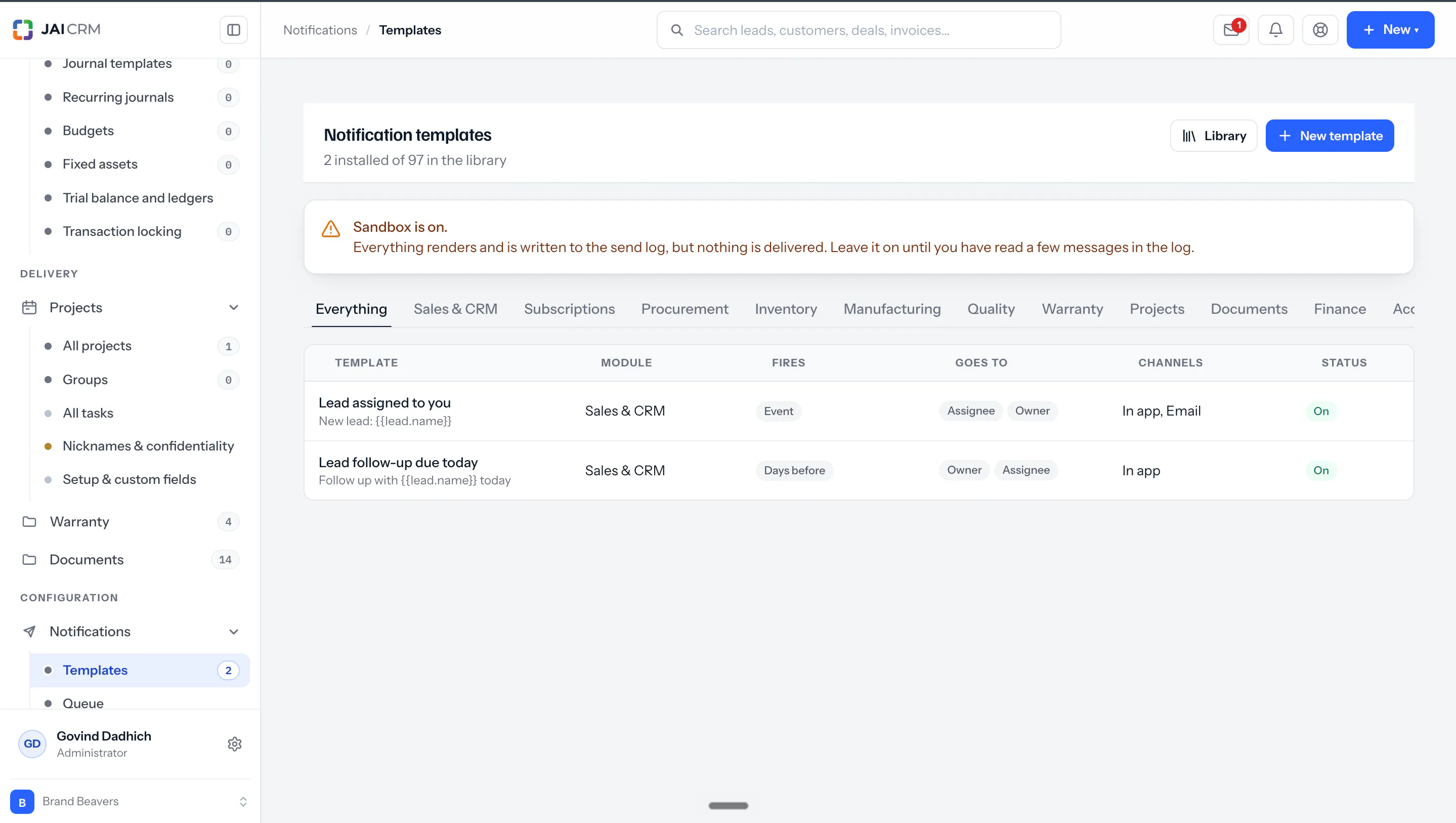 JAI CRM gallery image