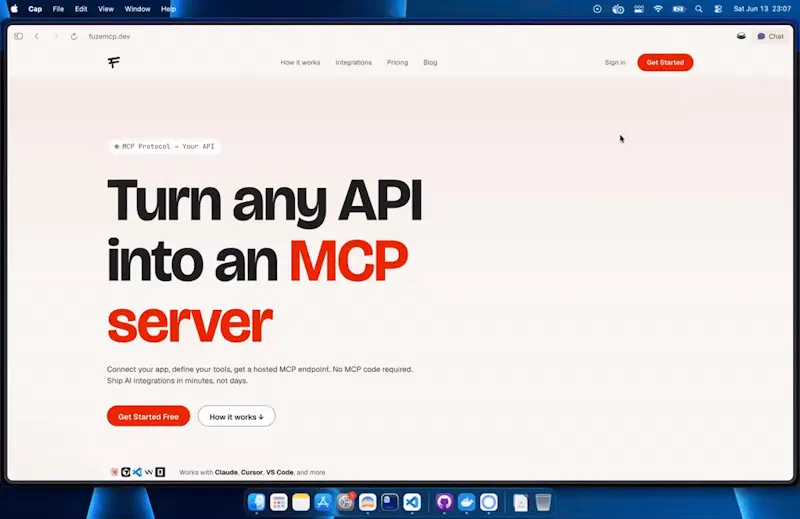 FuzeMCP screenshot 1 (video preview)