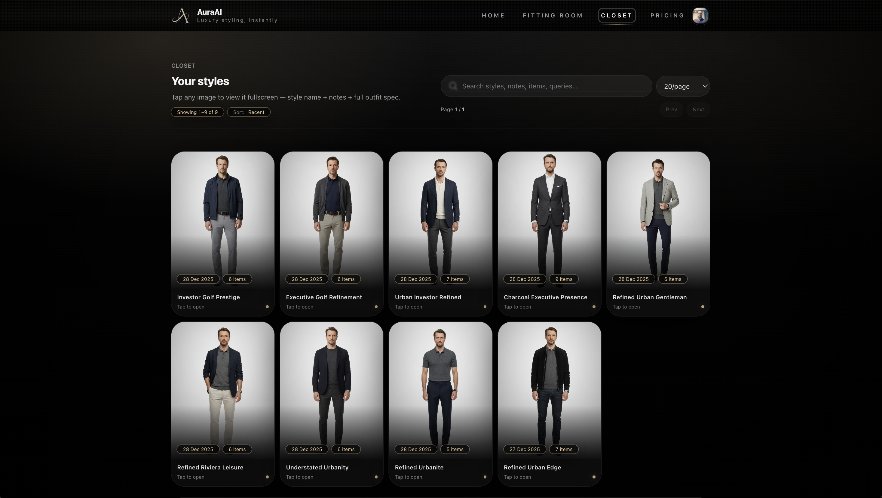 AuraAI - Screenshot 2 showing product features and functionality