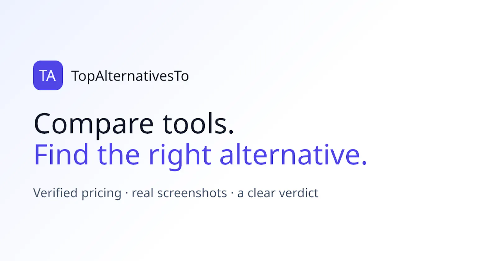 TopAlternativesTo screenshot 1