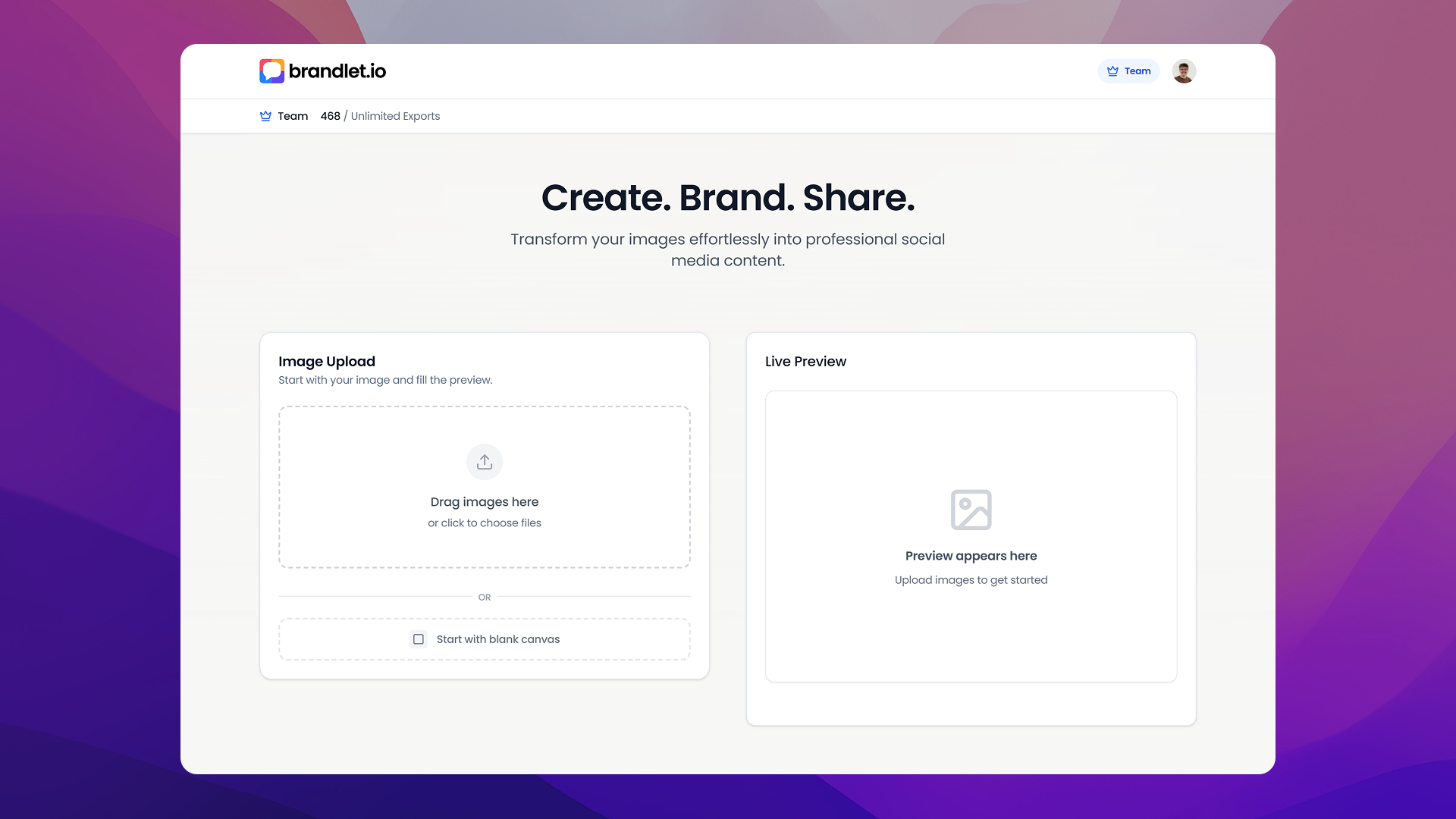 brandlet.io gallery image