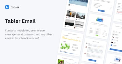 Tabler Email UI Kit gallery image