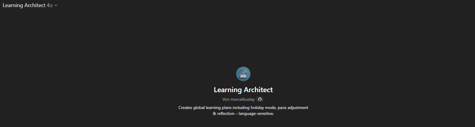 Mídia 1 de Aprendendo arquiteto - Planos de aprendizado estruturado com IA