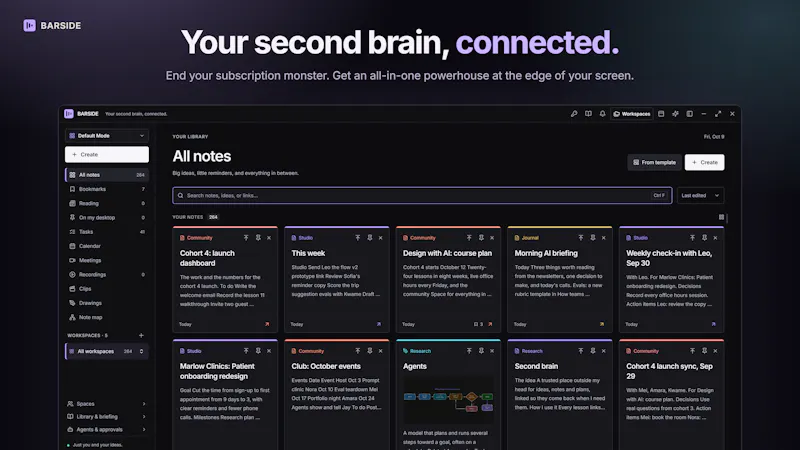 Barside screenshot 5