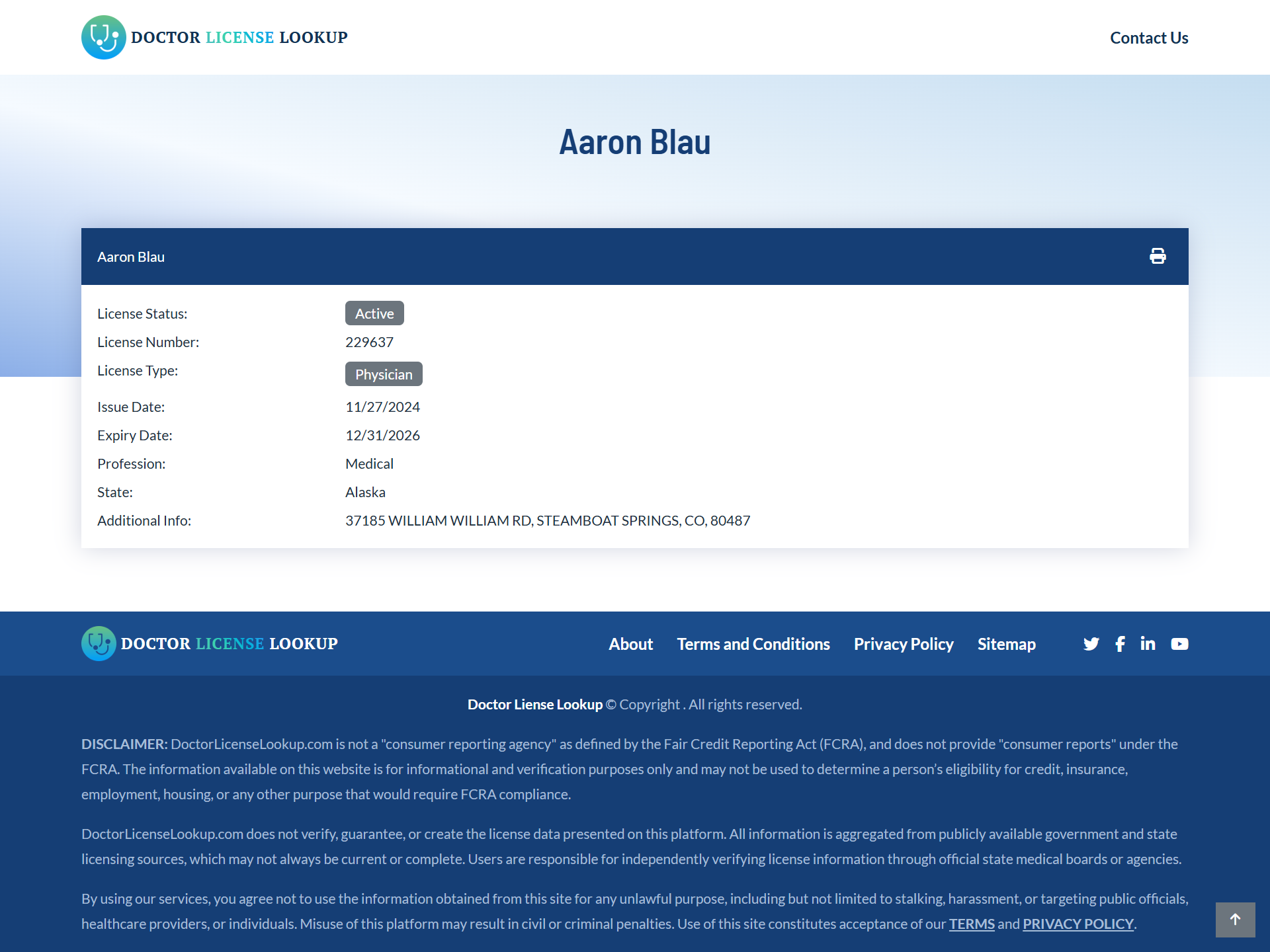 Doctor License Lookup gallery image