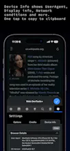 Web DevTools+ (iOS Safari) gallery image