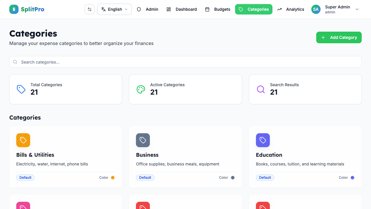 SplitPro - Complete Expense Management gallery image