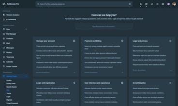Tailbreeze Admin template gallery image