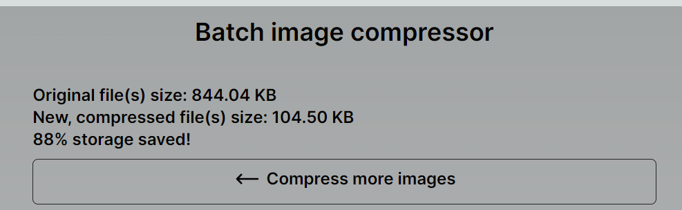 batch image compressor
