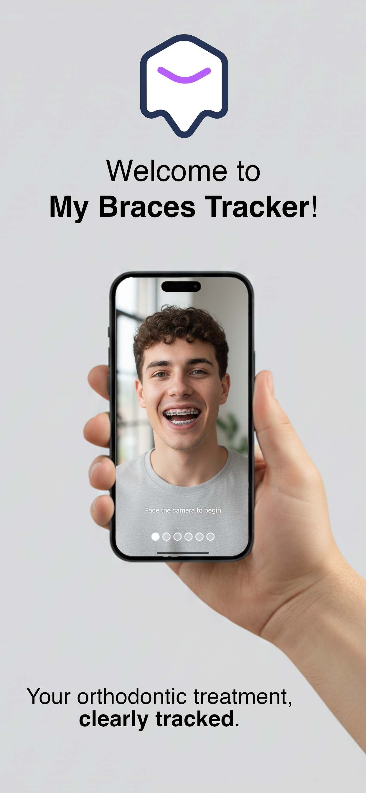My Braces Tracker - Main product screenshot demonstrating key features and user interface