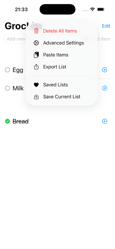 GrocList gallery image