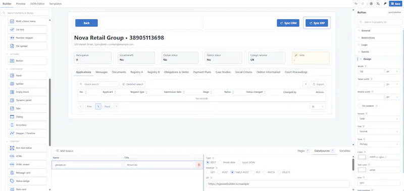 NGX View Builder (Beta) screenshot 6