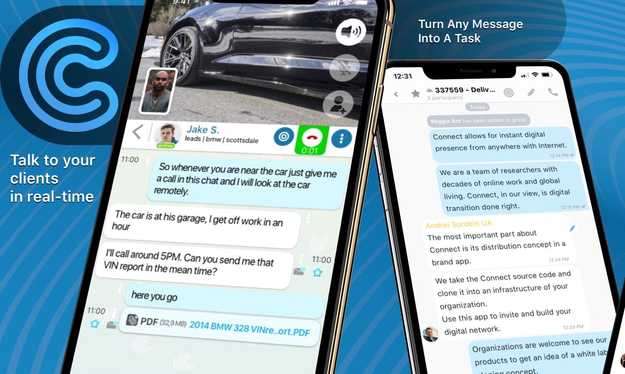 Connect : Work Remotely in a Brand App  gallery image