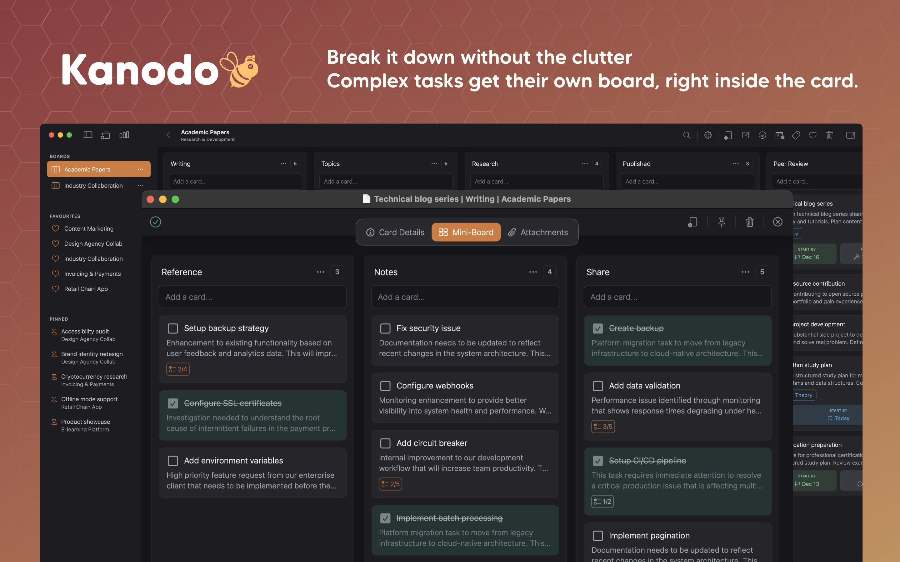Kanodo - Screenshot 4 showing product features and functionality