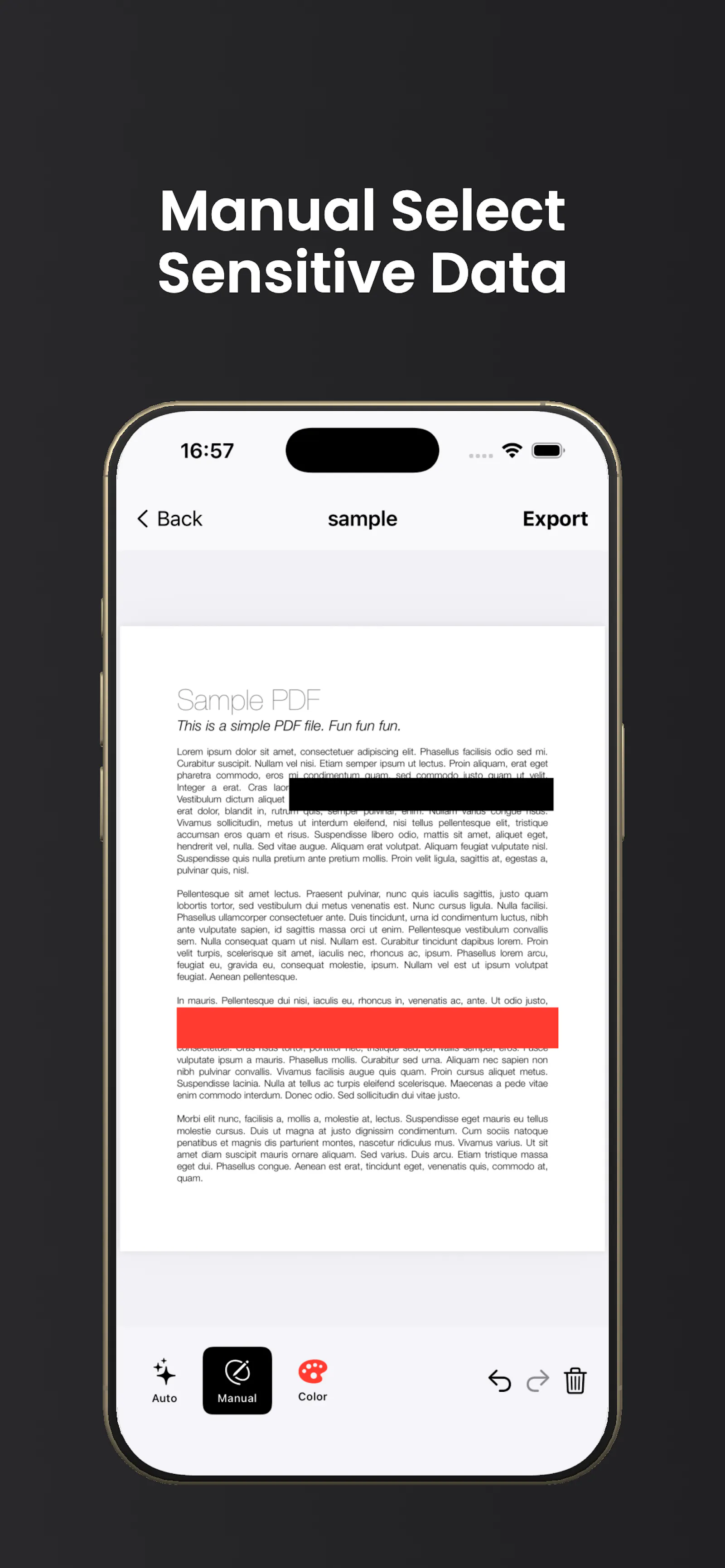 PDFCensor screenshot 3