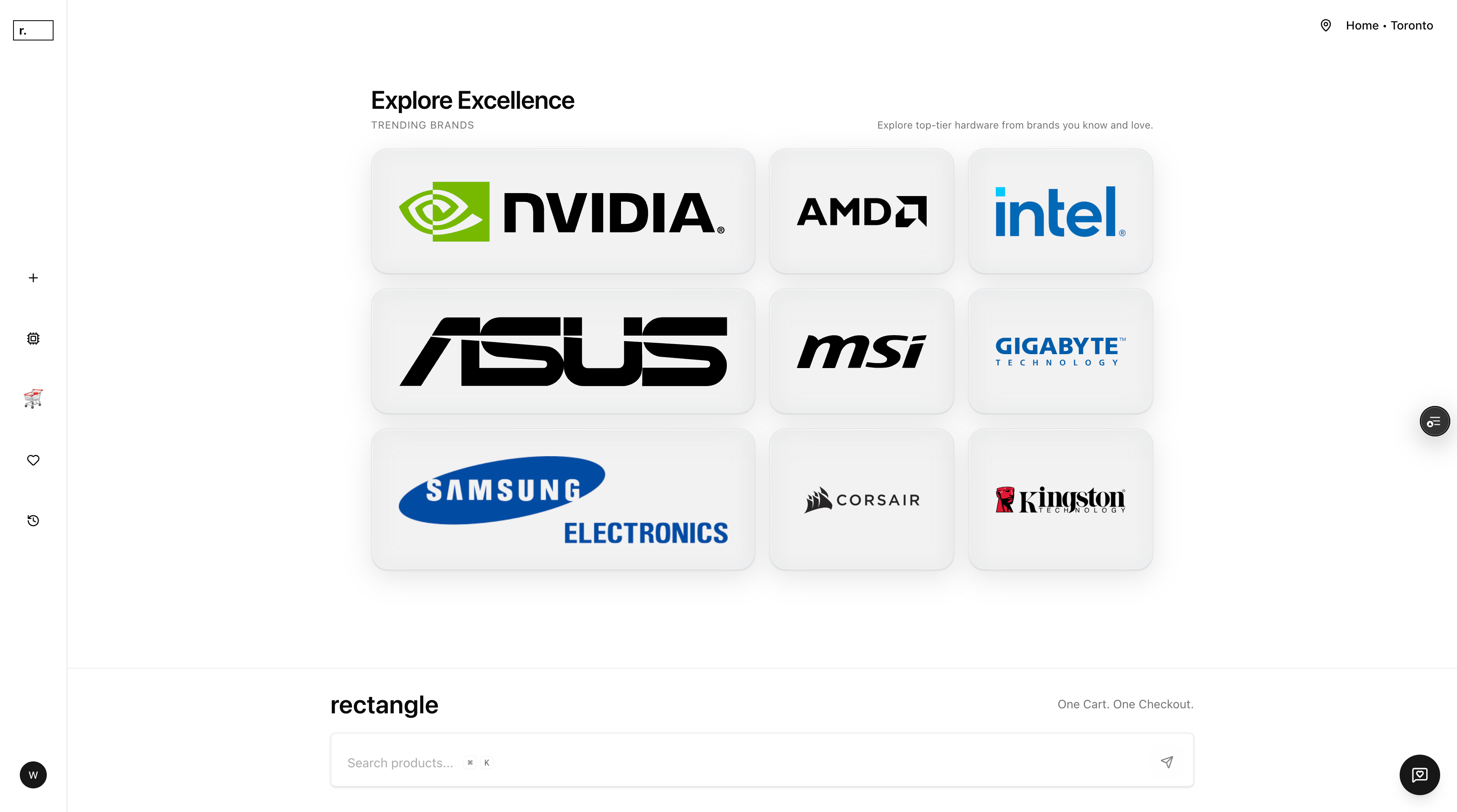 Rectangle - Single Checkout for the Web - Screenshot 2 showing product features and functionality