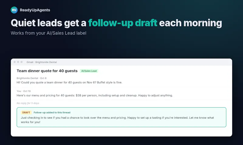 ReadyUpAgents screenshot 5