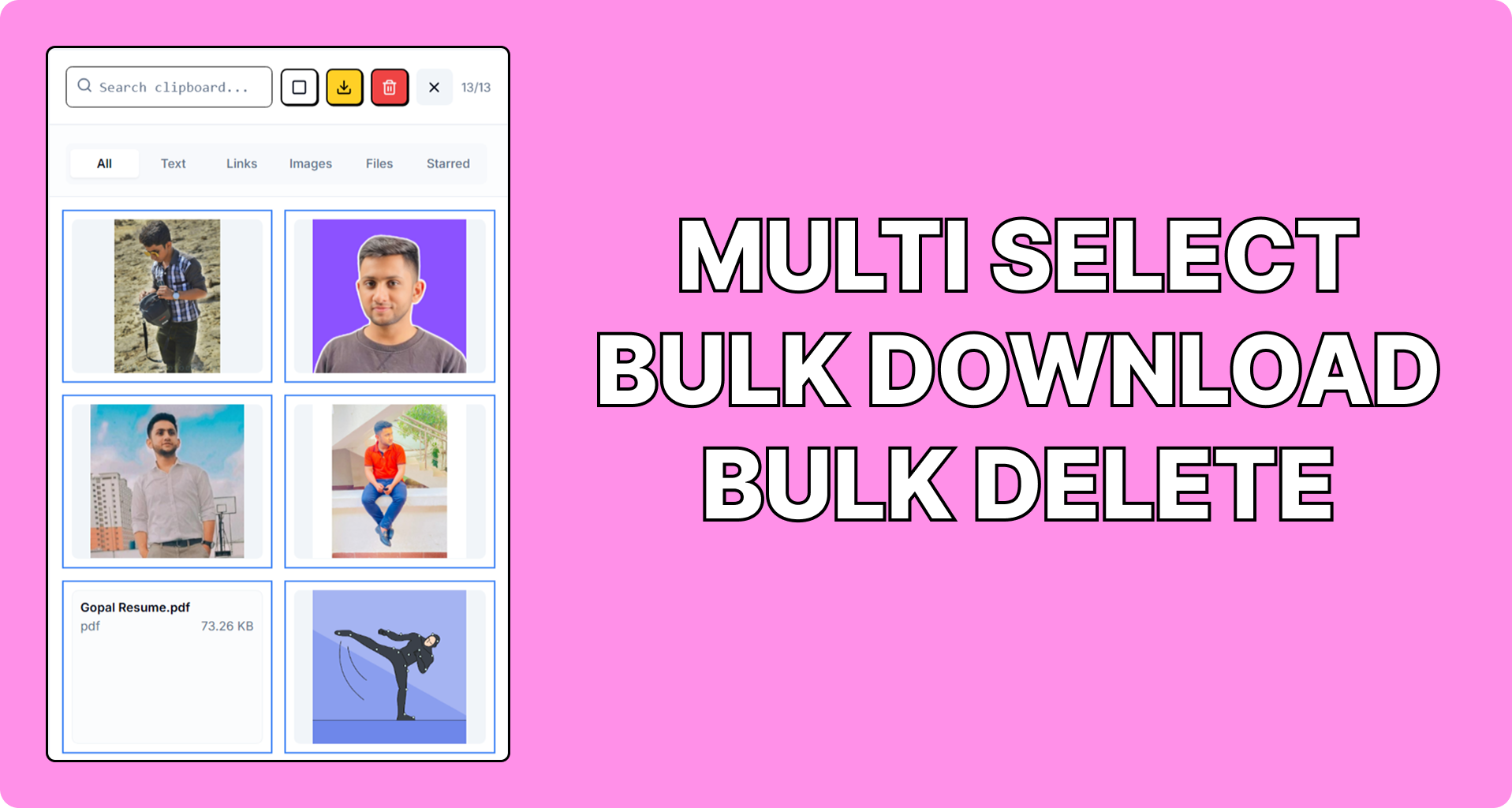 QuickClip - Screenshot 2 showing product features and functionality