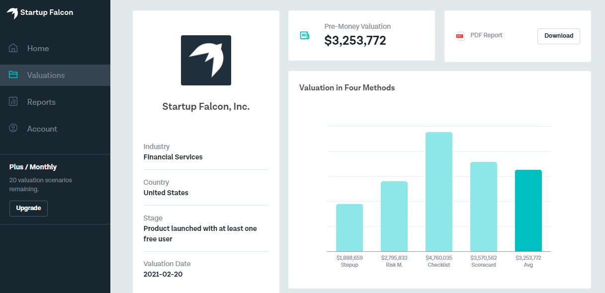 Startup Falcon gallery image