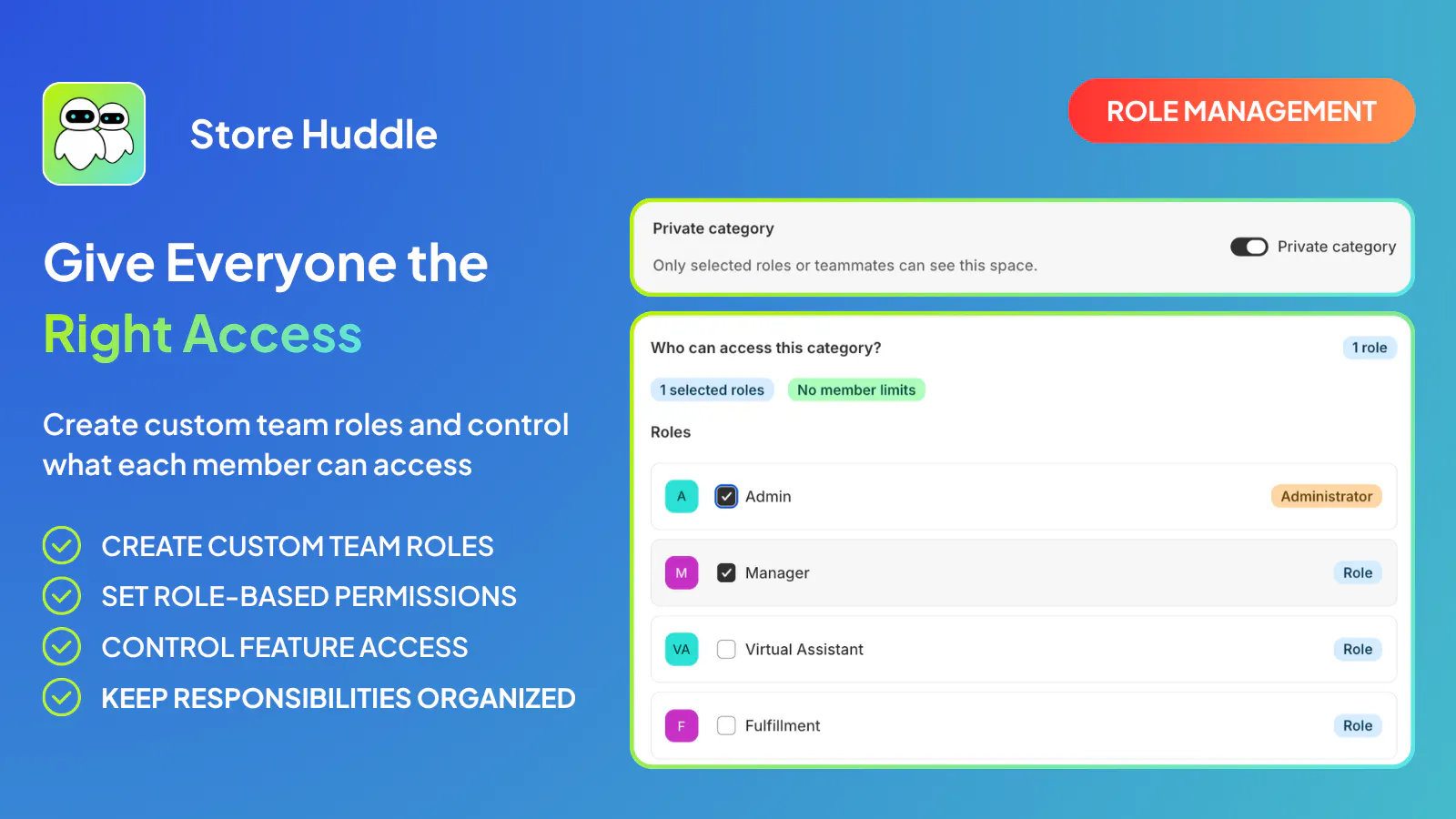 Store Huddle: Team Chat for Shopify screenshot