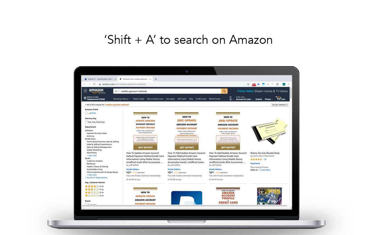 Search Now - Keyboard Search Shortcuts gallery image