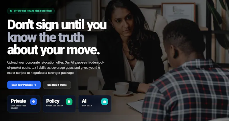 Job Offer Analyzer | Relo.AI  screenshot 1