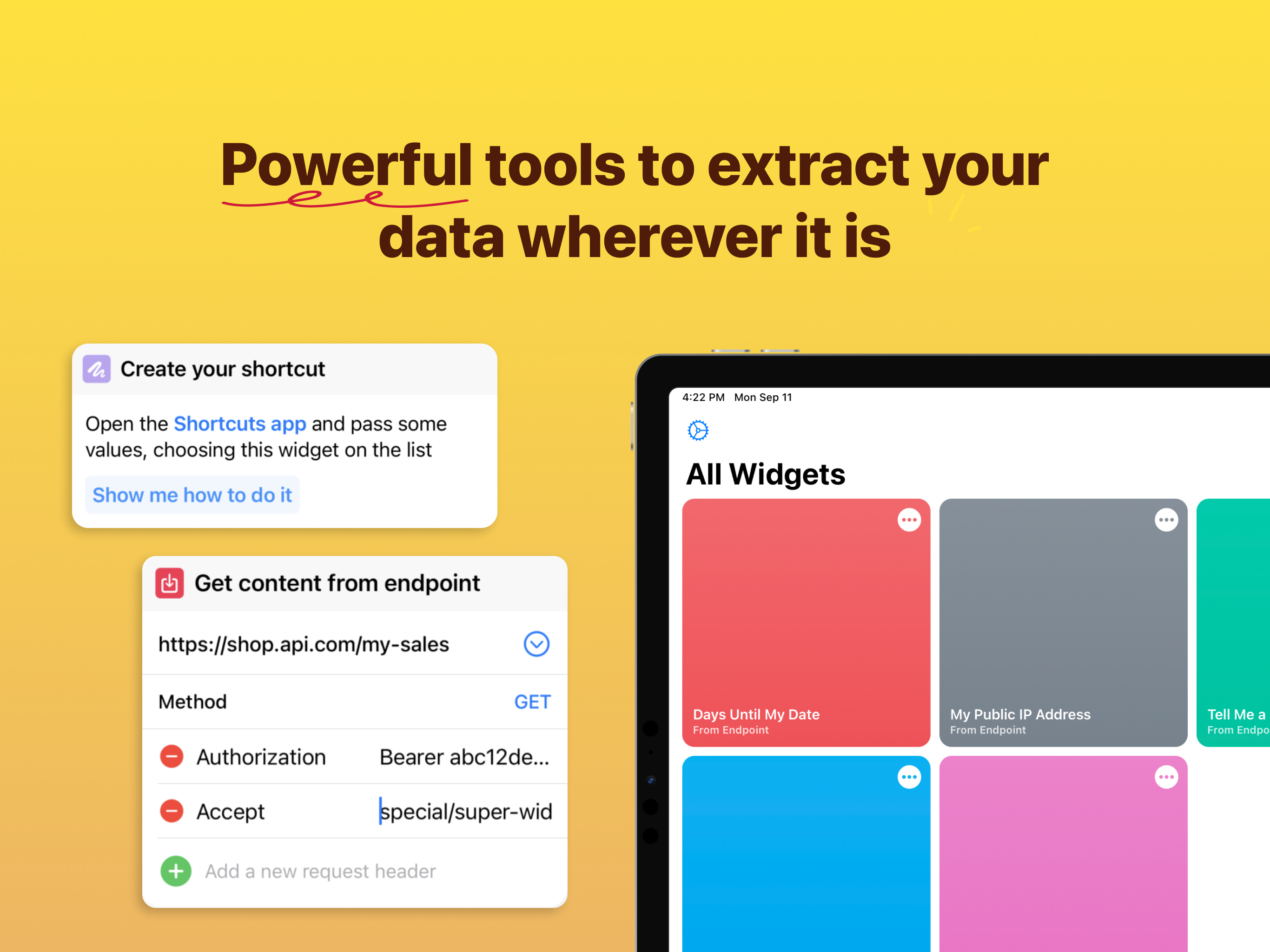SuperWidget for iPad media 1