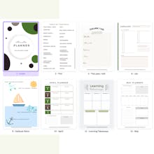 Planner + Growth Mindset Worksheets gallery image