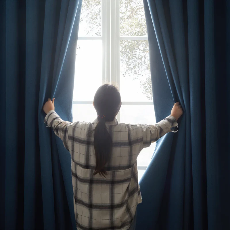 Blackout Linen Curtains For Bedroom