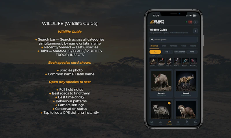 Kruger Field Guide by Krantz Outdoors screenshot 4