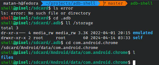 a Better adb shell